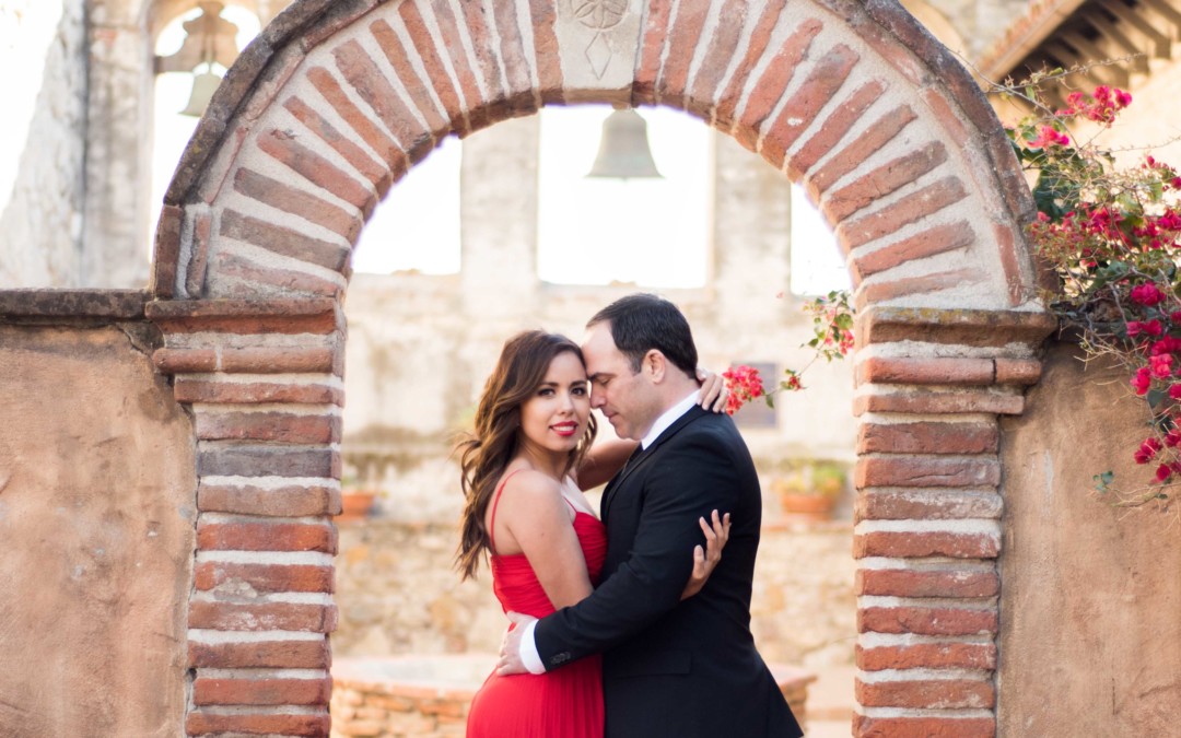 Adriana & Daniel | Mission San Juan Capistrano Engagement